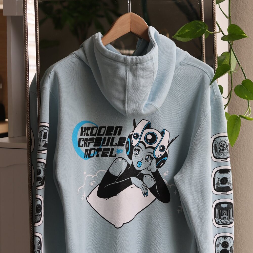 Future Fantasy Delights Graphic Hoodie (Sz S)